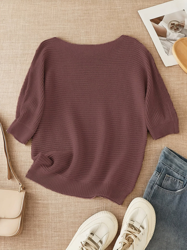 Lena | Relaxed Open-Knit Jumper
