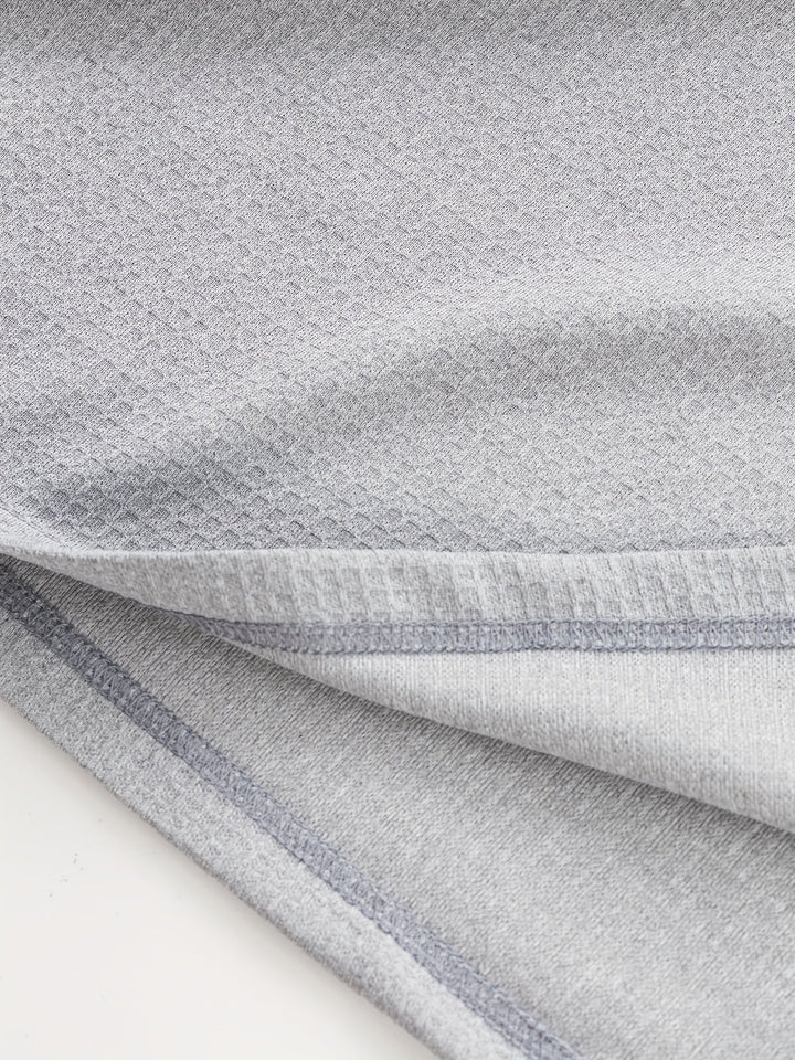 Curtis | Textured Long-Sleeve Henley