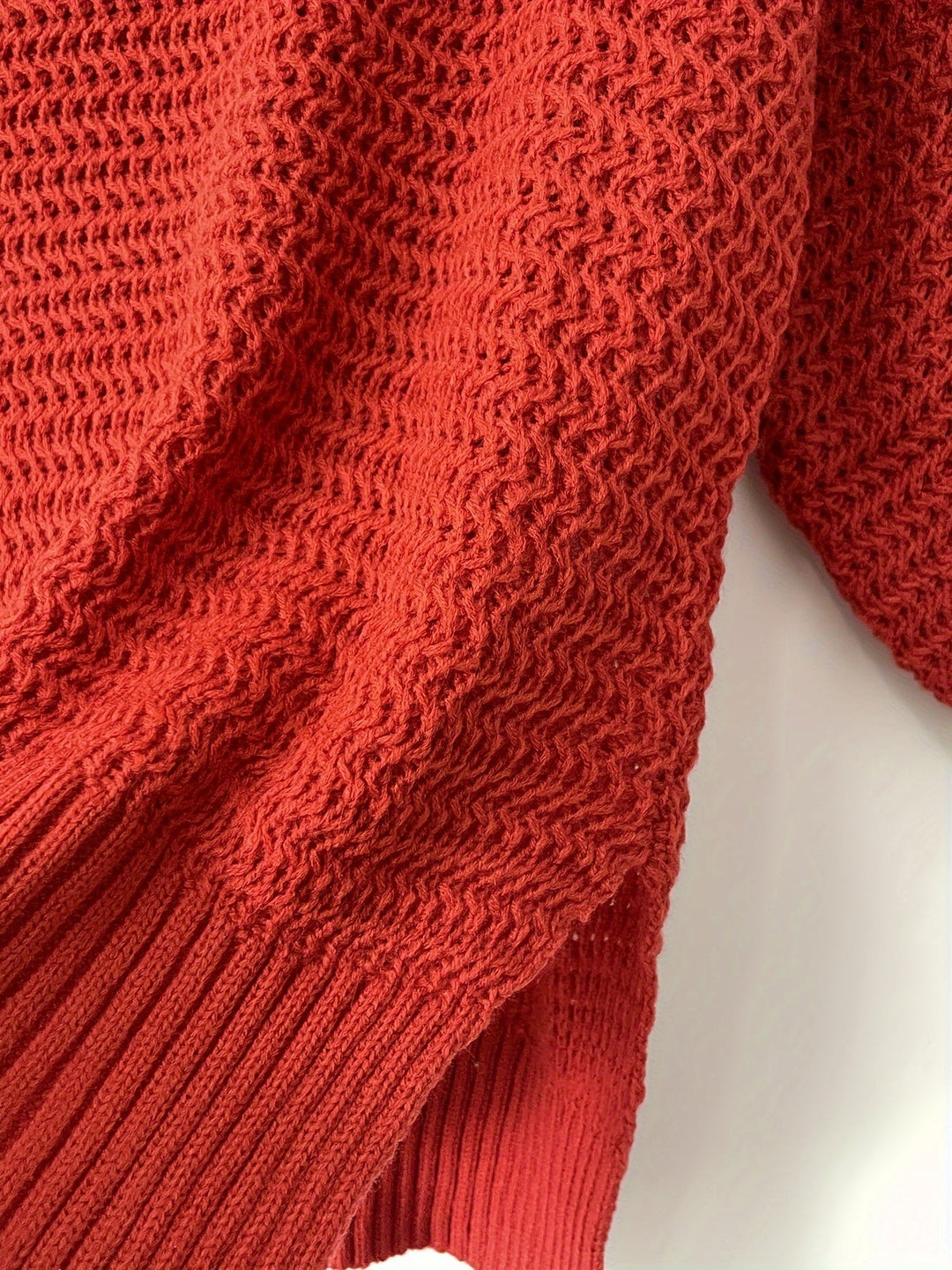 Evangeline | Textured High-Low Jumper