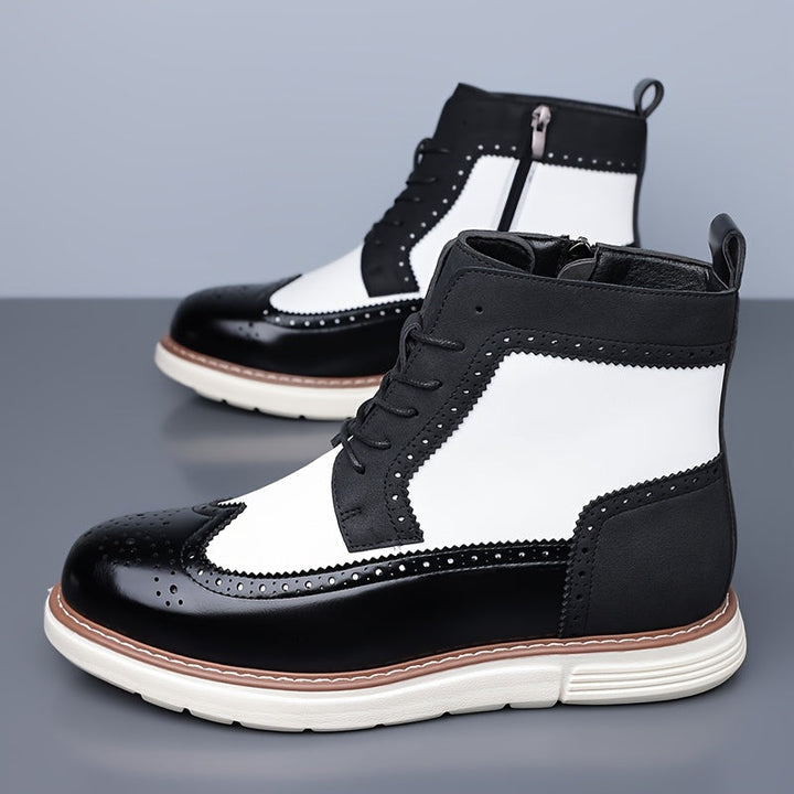 Lawrence | Refined Wingtip Ankle Boots