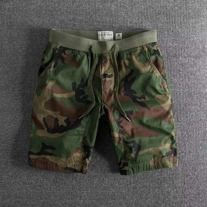 Nathan | Relaxed Camo Shorts