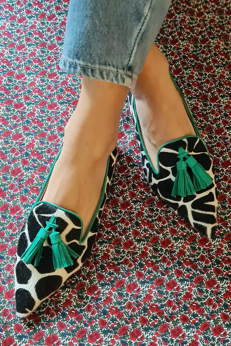 Dakota | Stylish Fringes Pointed Loafer