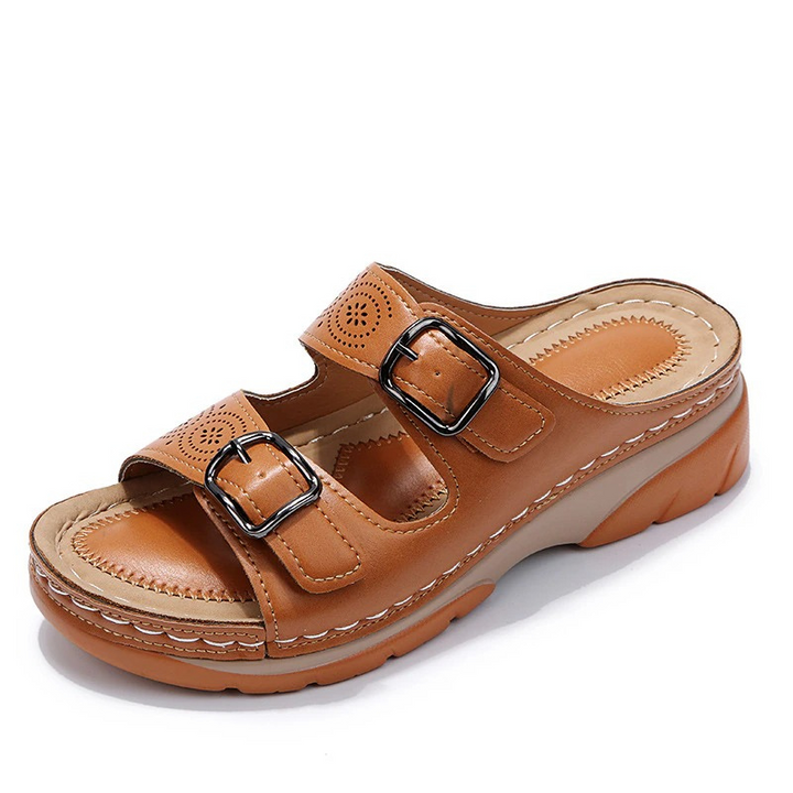 Genevieve | Cushioned Comfort Sandals