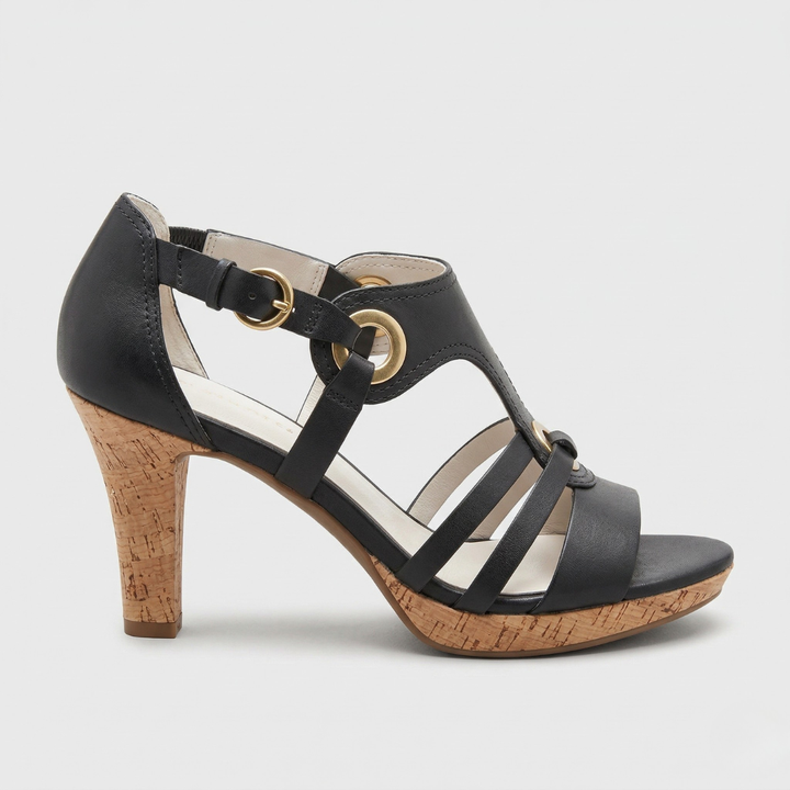 Serena | Orthopedic Strap Open Toe Heels