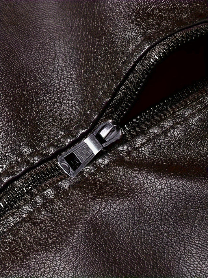 Tobias | Classic Stand-Collar Moto Jacket