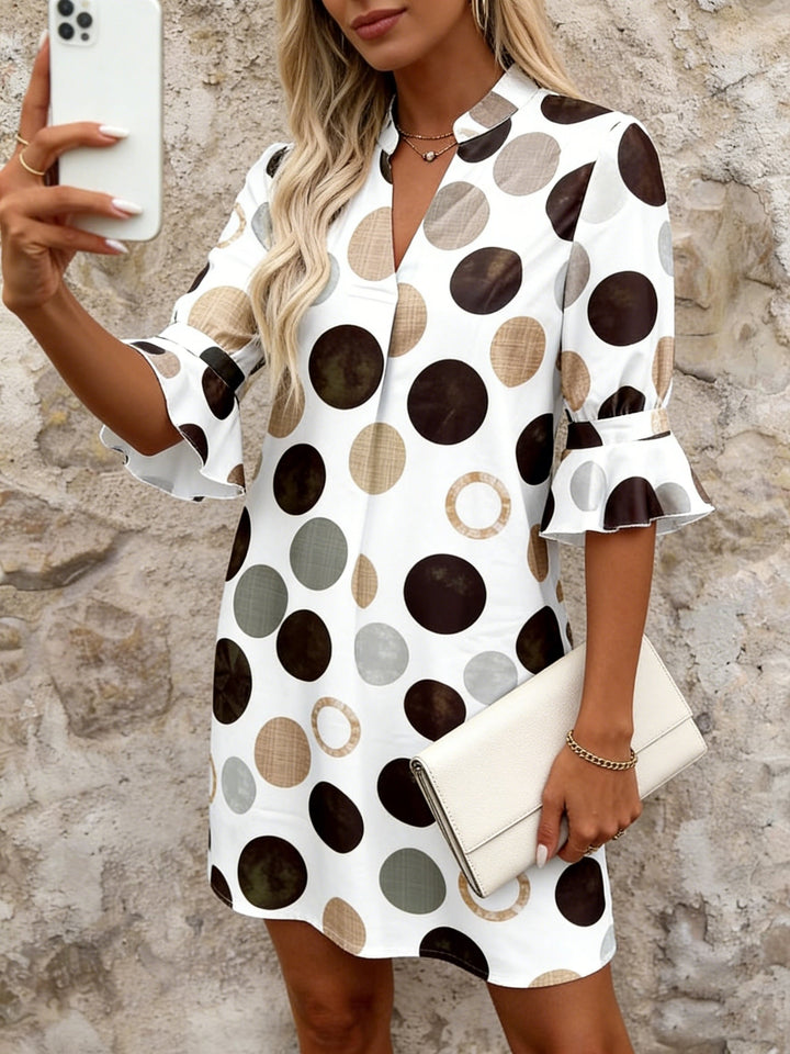 Adele | Playful Polka Dot Mini Dress