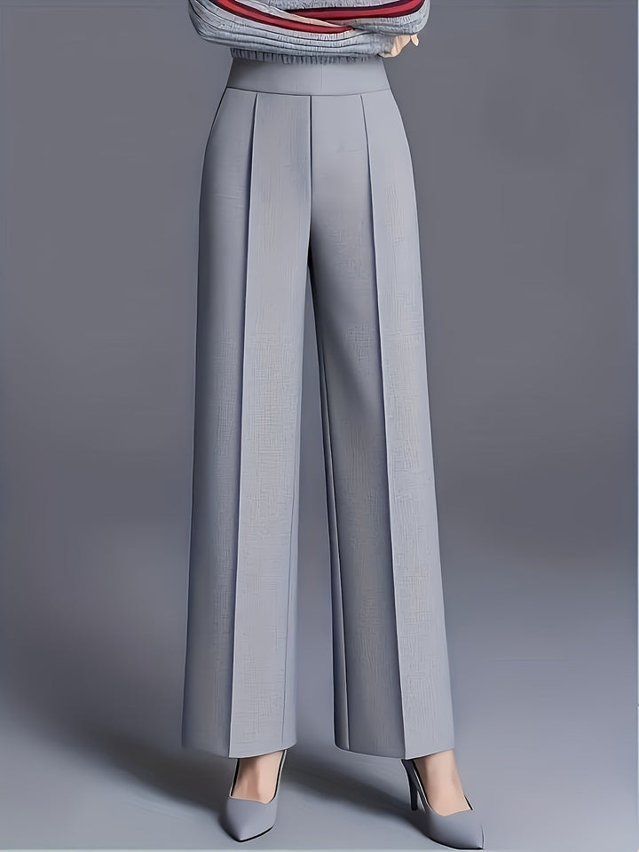 Claudia | High-Waisted Wide-Leg Trousers