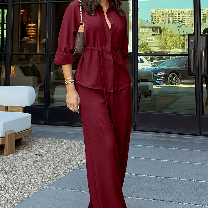 Lorraine | Relaxed Wide-Leg Set