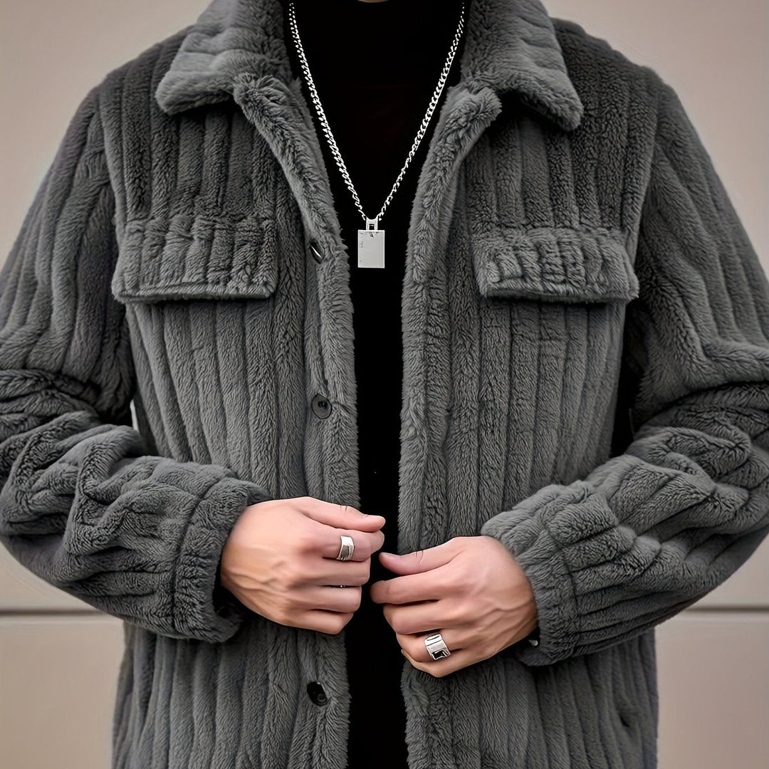 Owen | Textured Button-Up Jacket