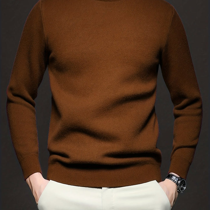 Russell | Refined Mock-Neck Jumper
