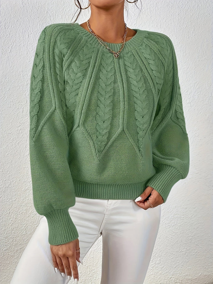 Eleanor | Relaxed Cable-Knit Jumper
