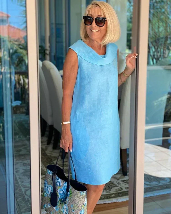 Tonya | Casual Sleeveless Round Neck Dress