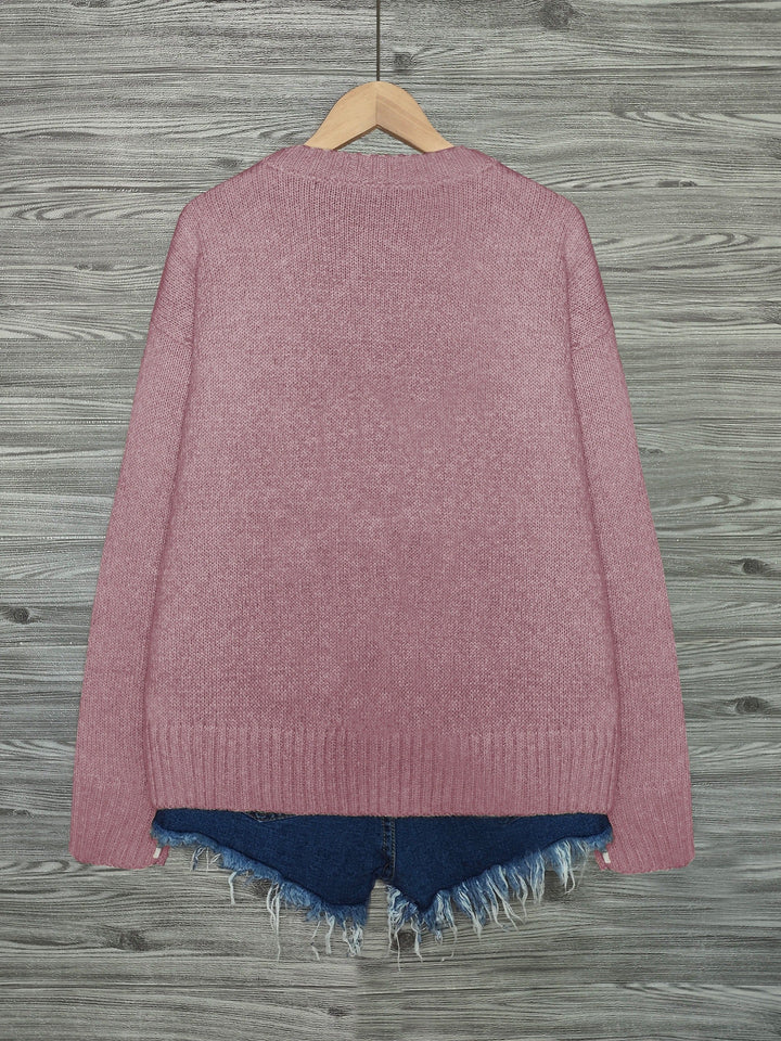 Tamara | Cozy Cat-Print Jumper