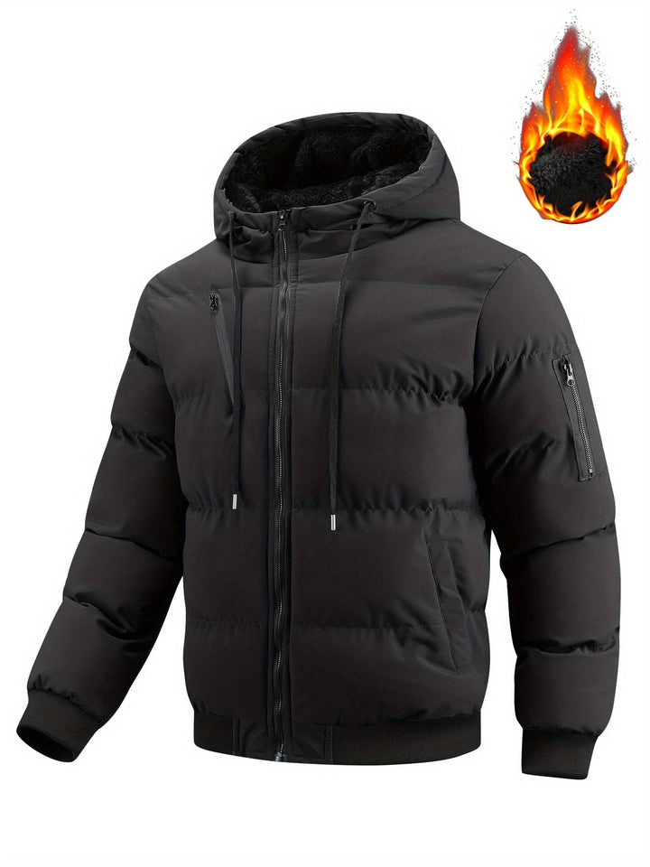 Bruce | Quilted Hooded Winter Jacket