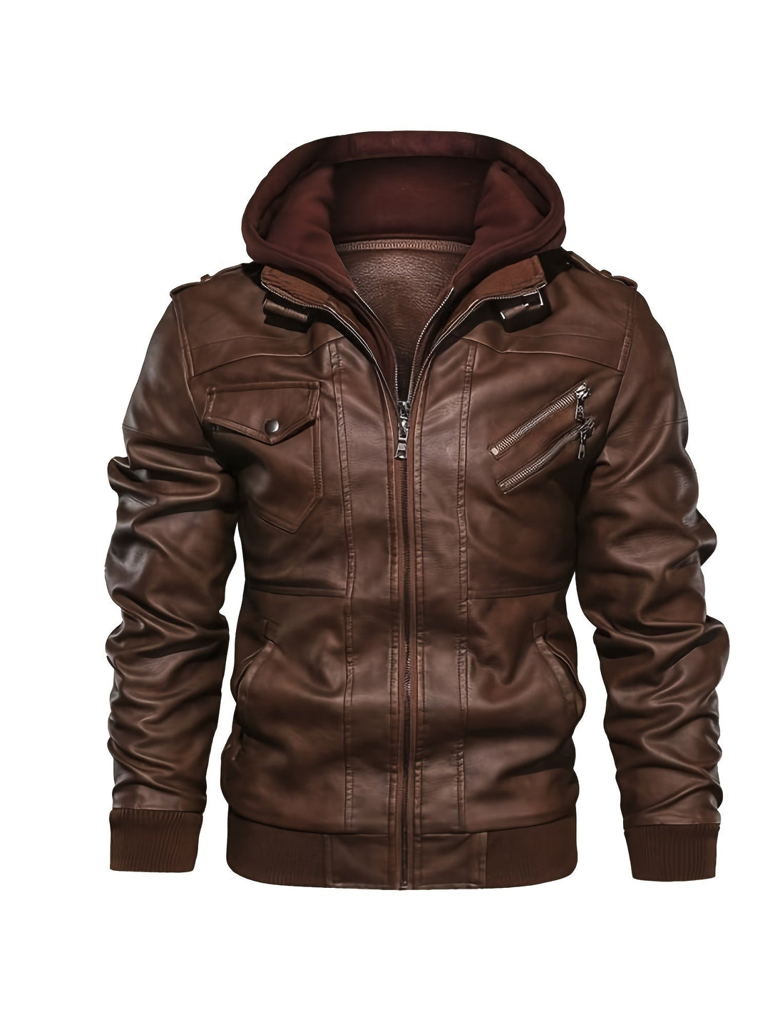 Maddox | Hooded Moto Jacket