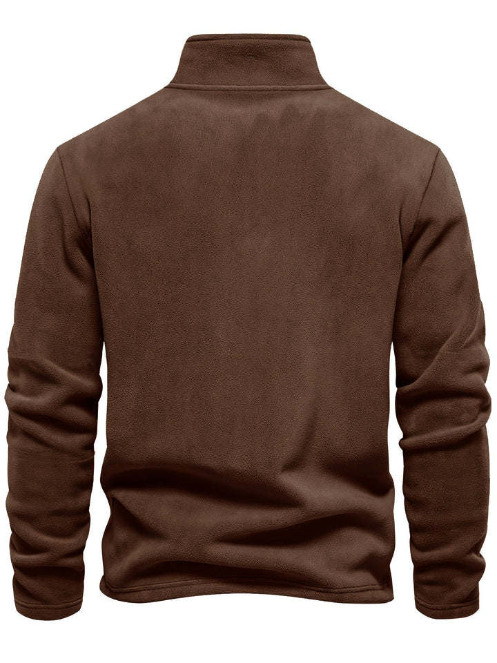 Hugo | Half-Zip Stand-Collar Pullover