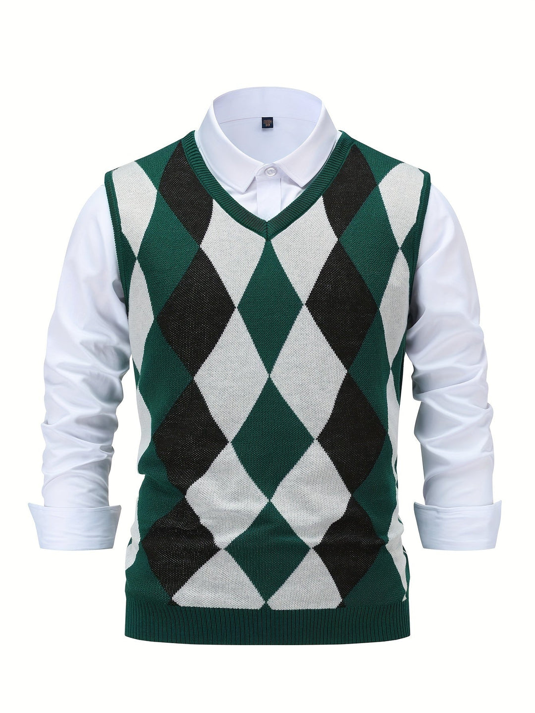 Chandler | Classic Argyle Jumper Vest