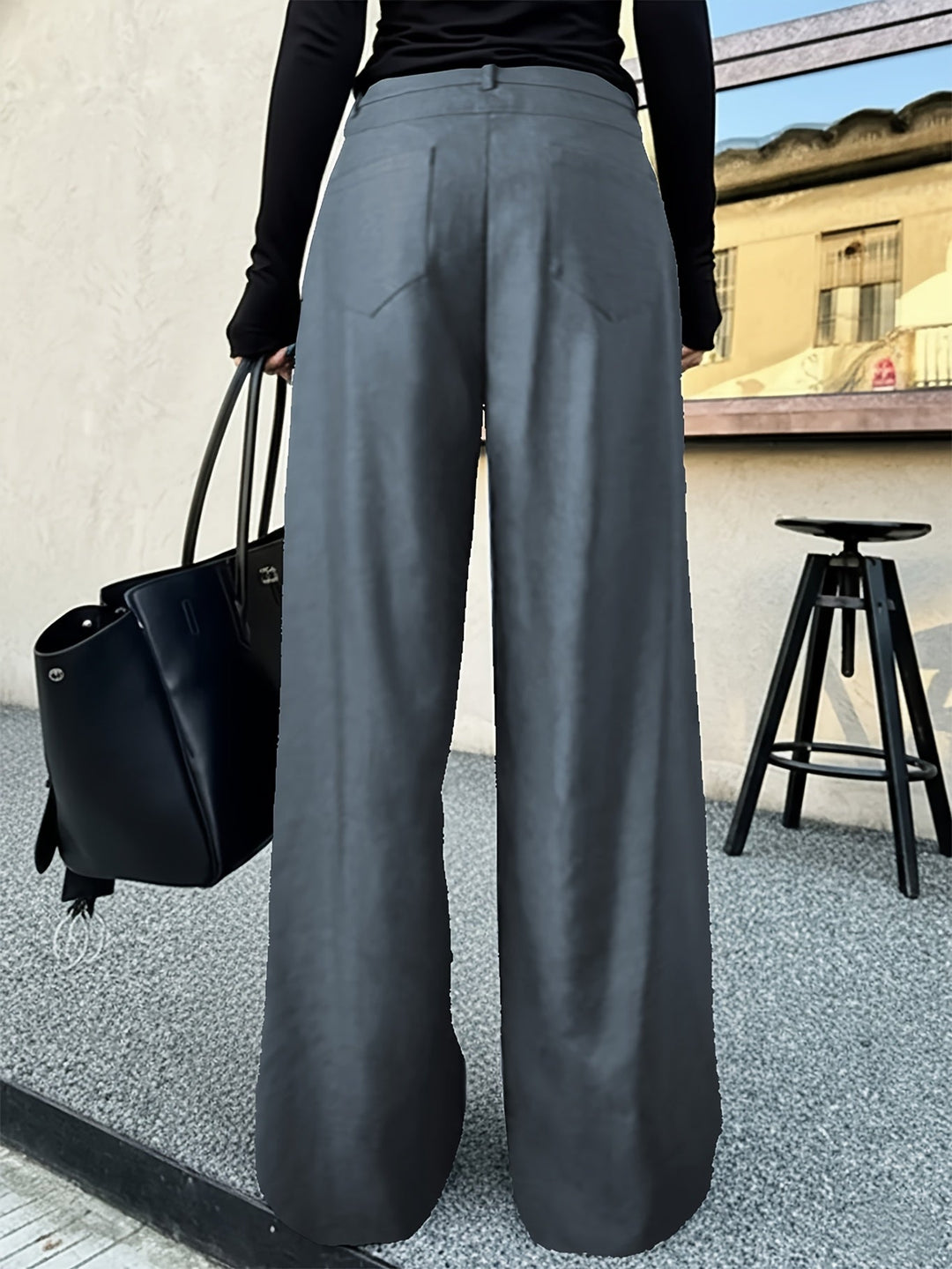 Claudia | Wide-Leg High-Waist Trousers