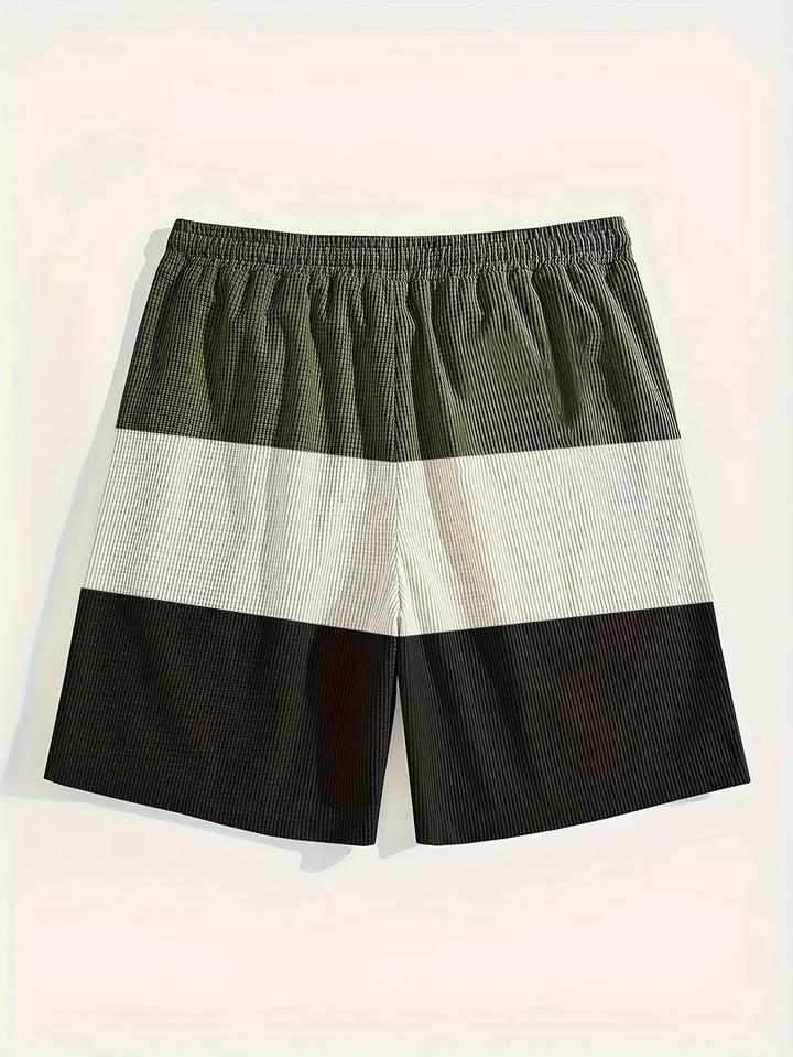 Warren | colour Block Casual Shorts