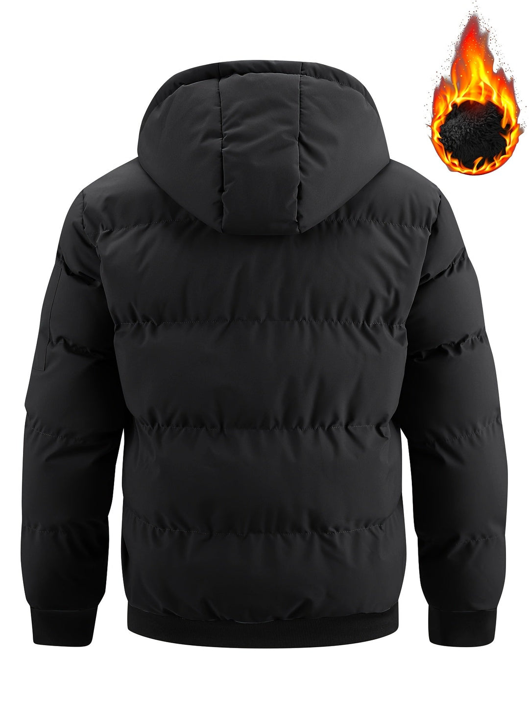 Bruce | Quilted Hooded Winter Jacket