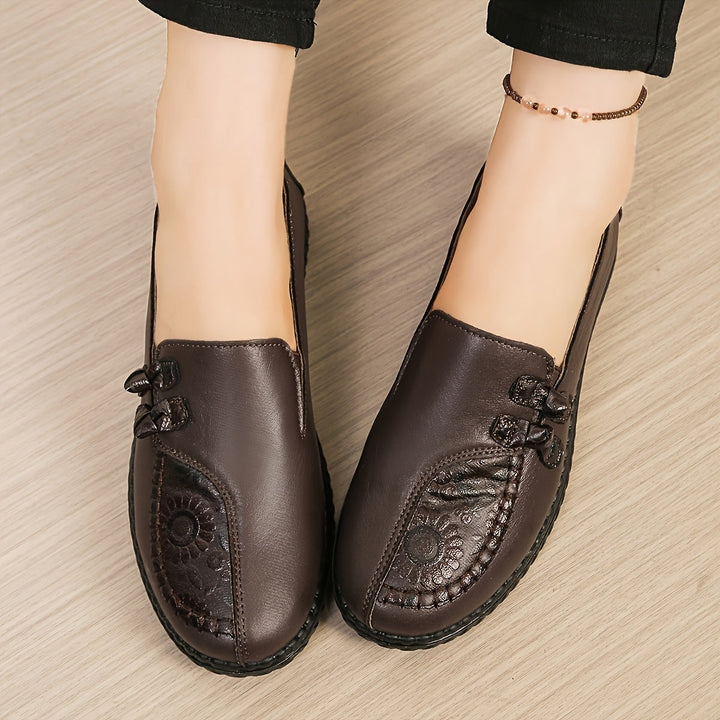 Geraldine | Cushioned Slip-On Loafers