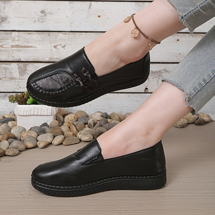 Geraldine | Cushioned Slip-On Loafers