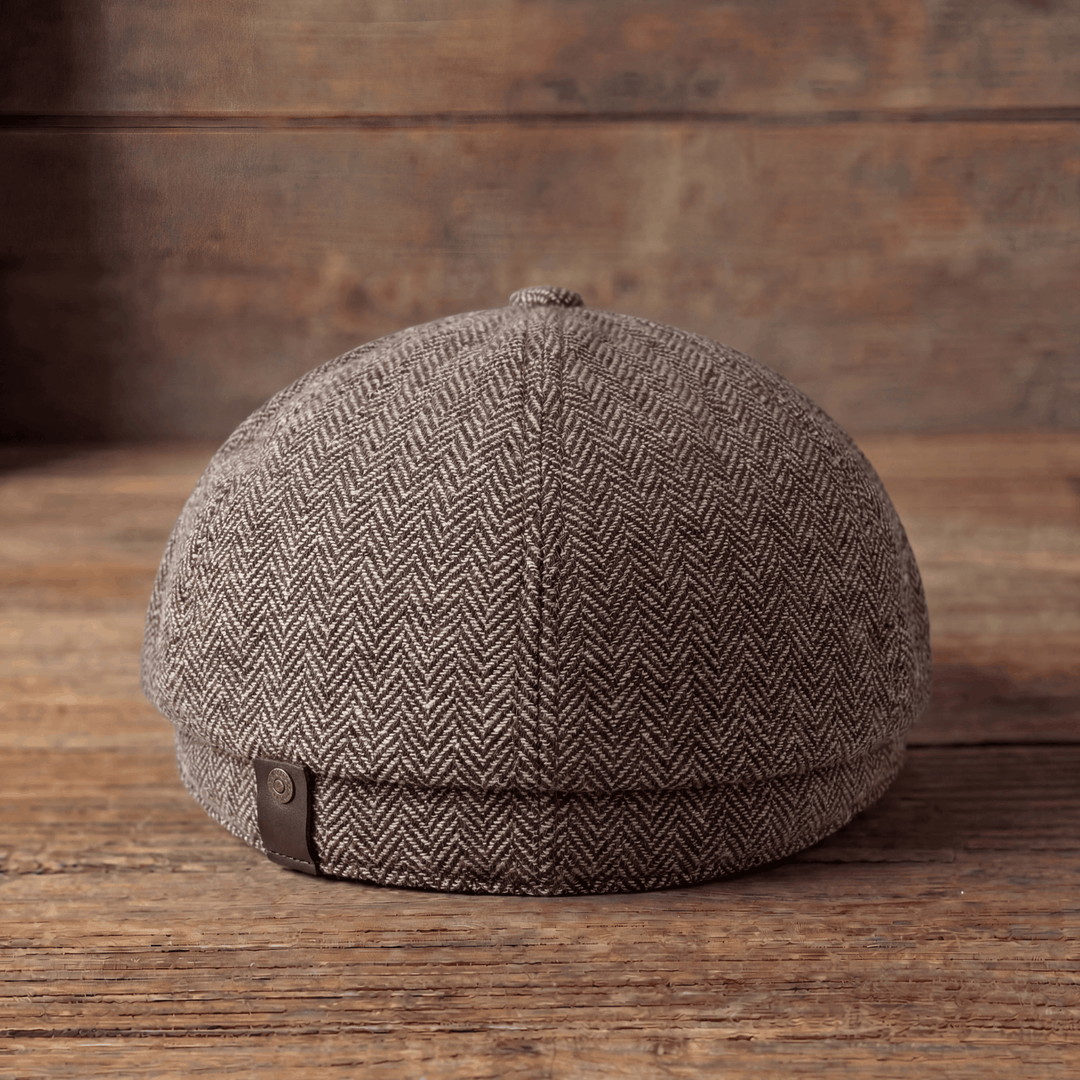 Manuel | Vintage Herringbone Everyday Cap
