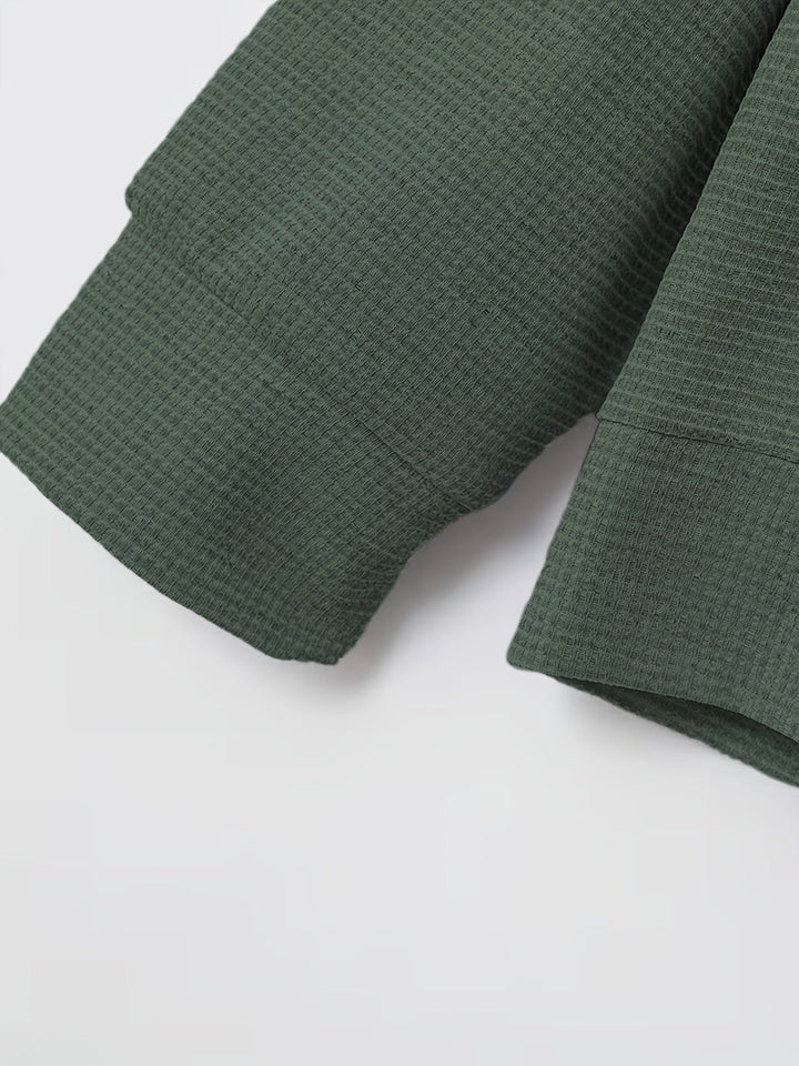 Foster | Textured Button-Up Jacket