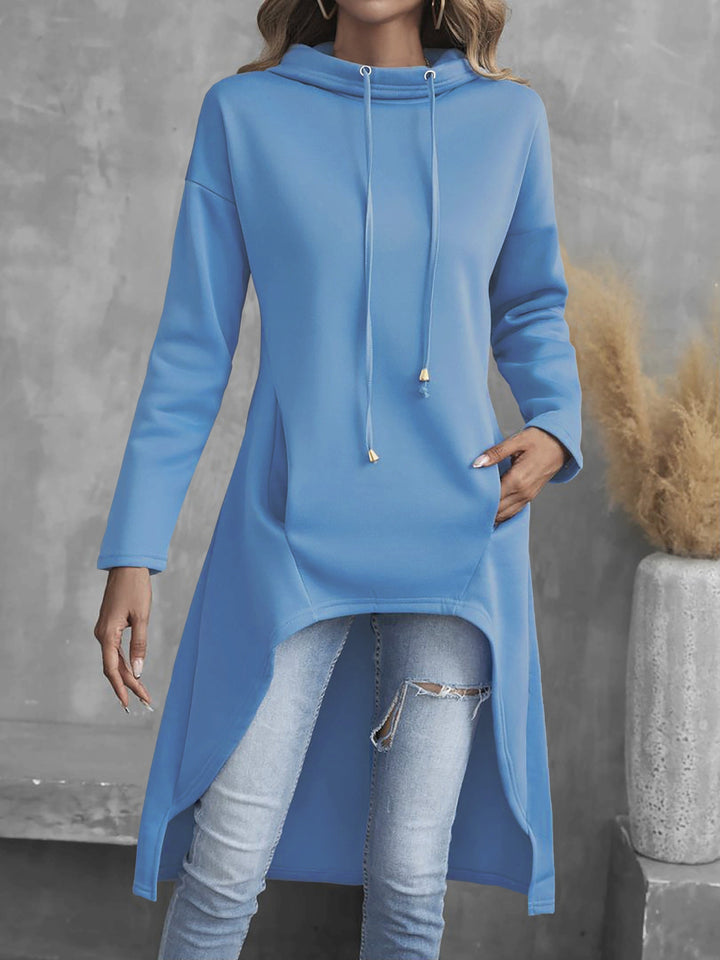 Tabitha | High-Low Drawstring Hoodie