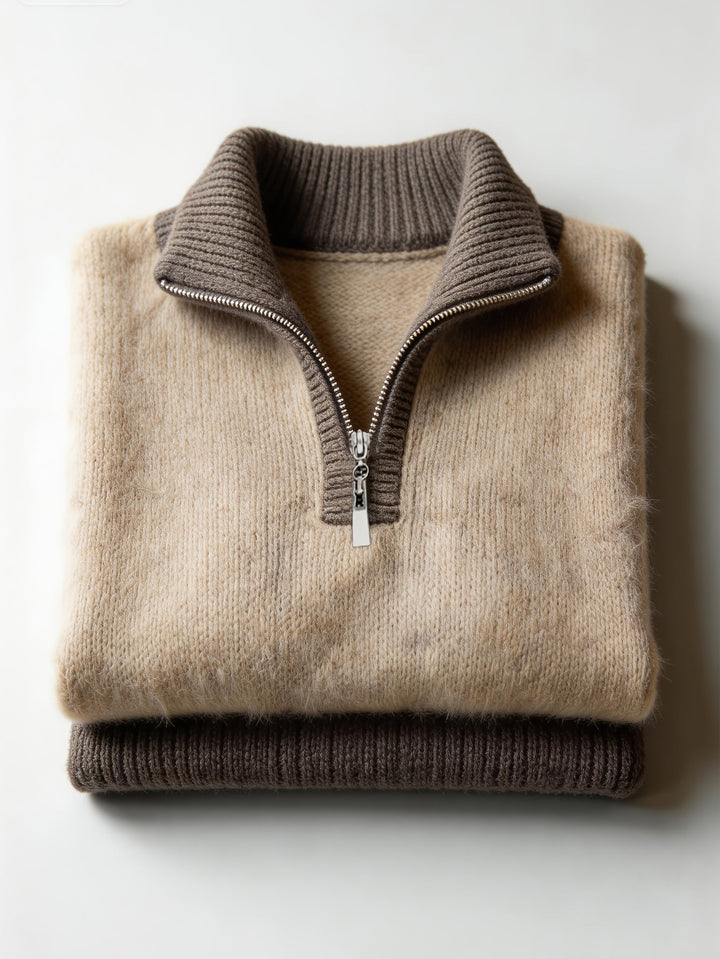 Cecily | Relaxed Half-Zip Jumper