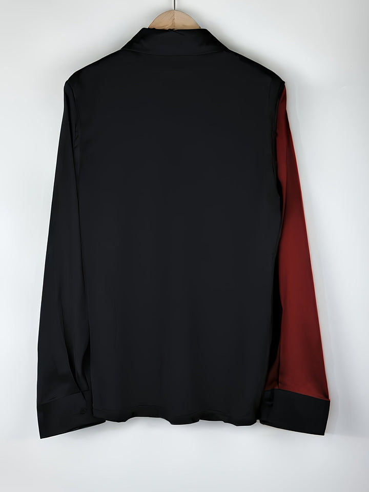 Helene | Refined colour-Block Blouse