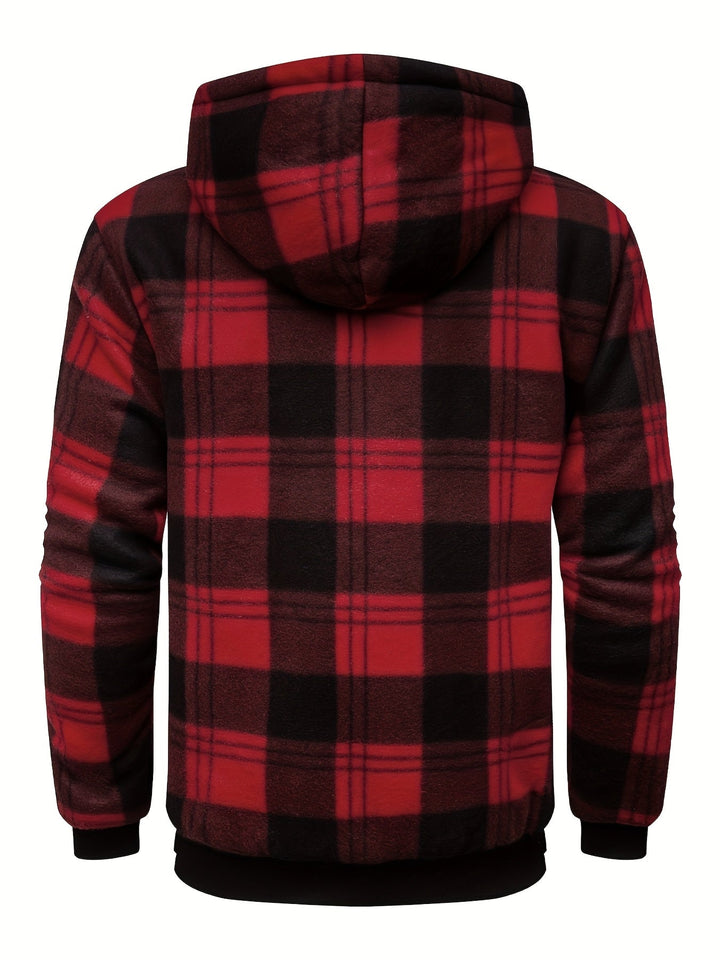 Declan | Cozy Hooded Zip-Up Jacket