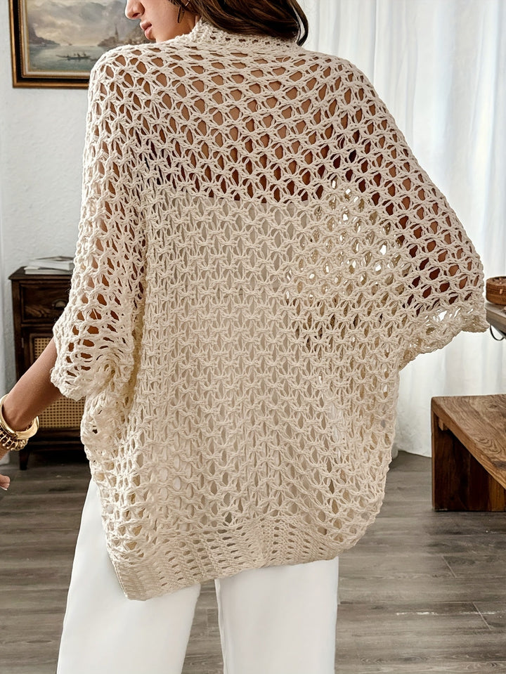 Susannah | Open-Front Batwing Cardigan