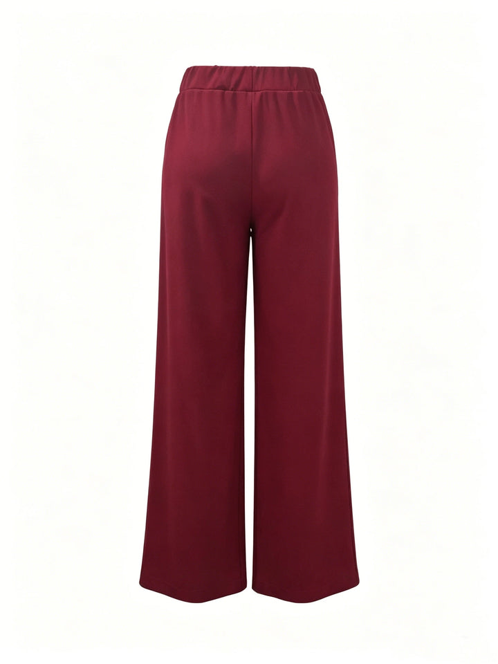 Claudia | High-Waisted Wide-Leg Trousers