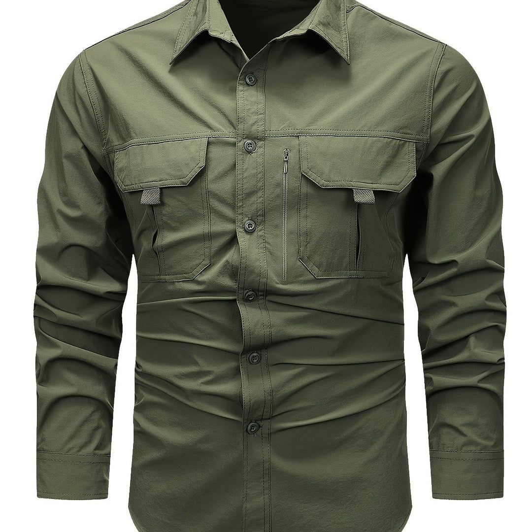 Duncan | Rugged Multi-Pocket Cargo Shirt