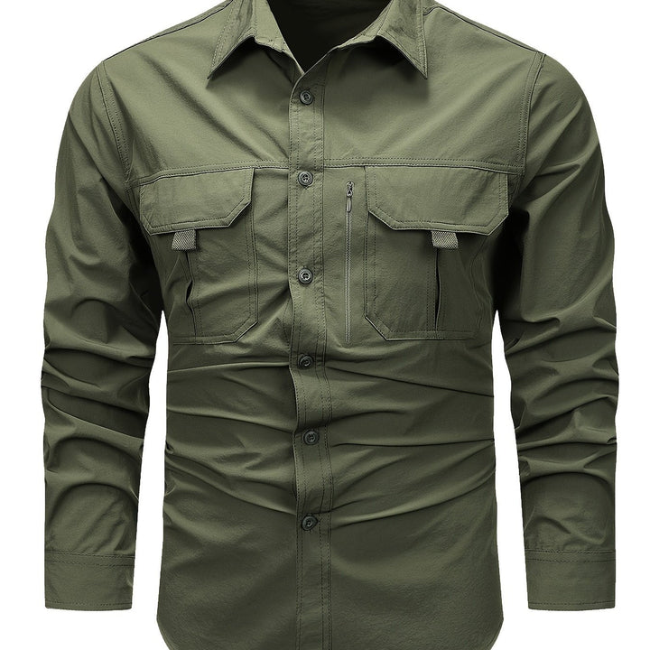 Duncan | Rugged Multi-Pocket Cargo Shirt