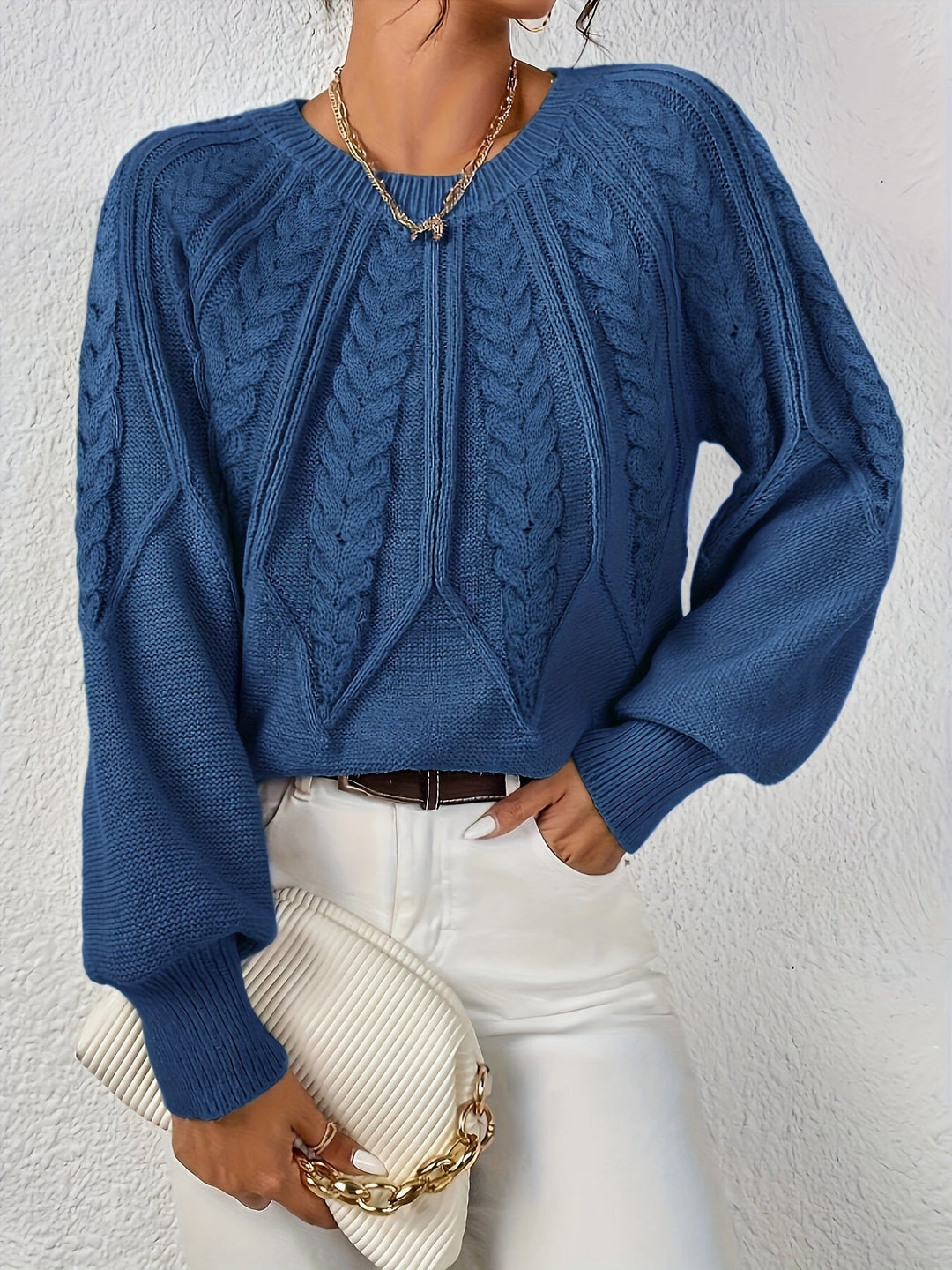 Eleanor | Relaxed Cable-Knit Jumper