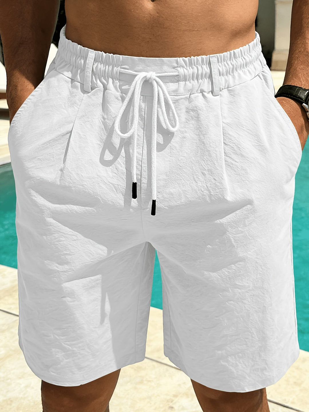 Trevor | Relaxed Drawstring Shorts