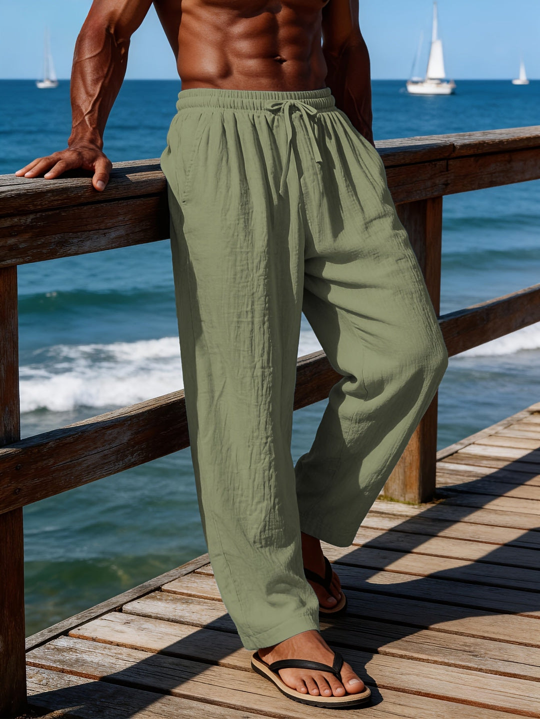Gavin | Relaxed Drawstring Trousers