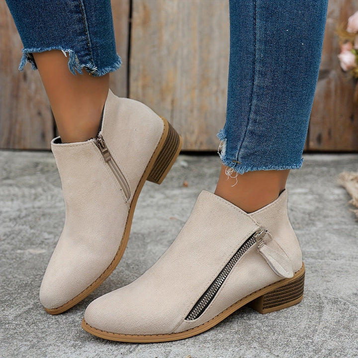 Bianca | Everyday Side-Zip Ankle Boots