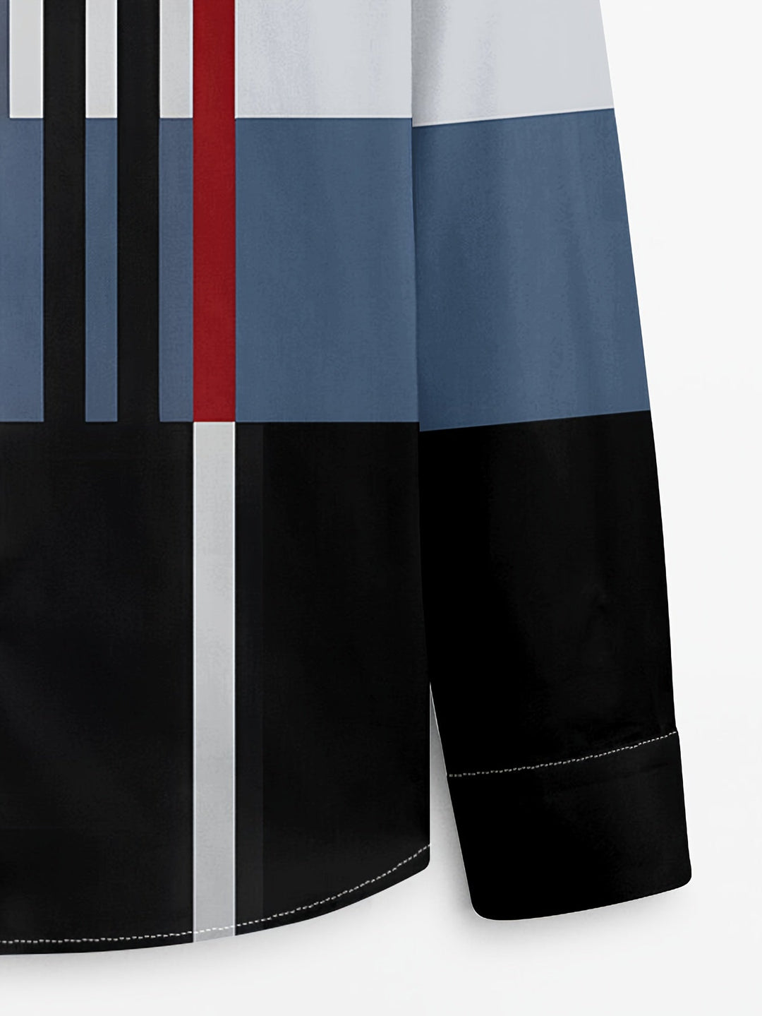Rueben | Colour-Block Long-Sleeve Shirt