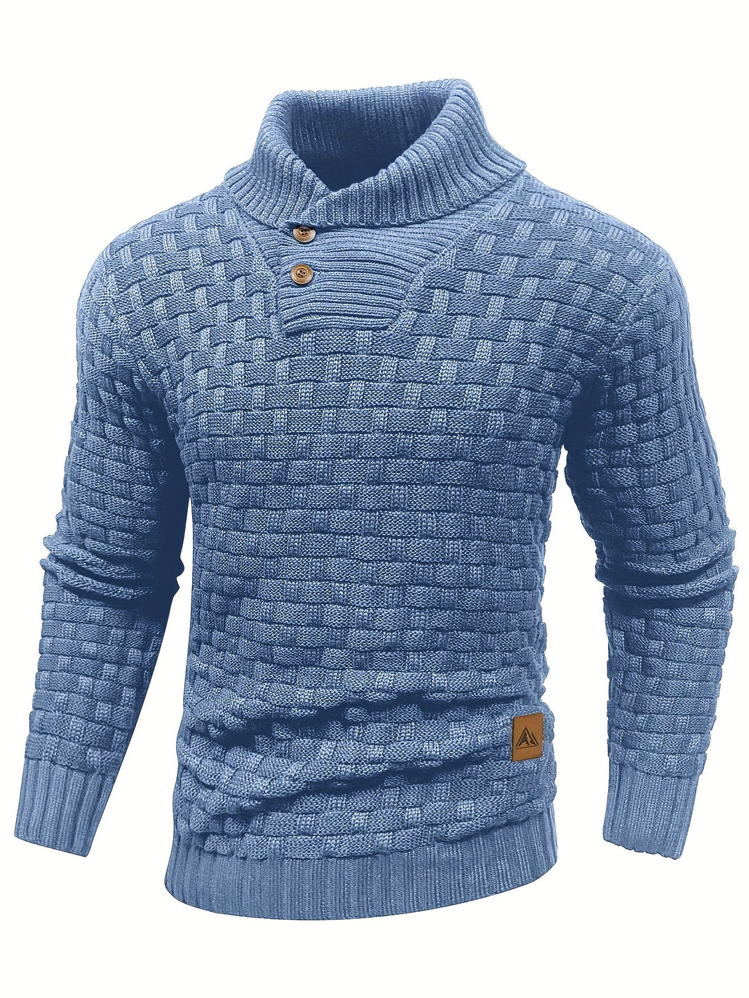 Alistair | Textured Shawl-Collar Jumper