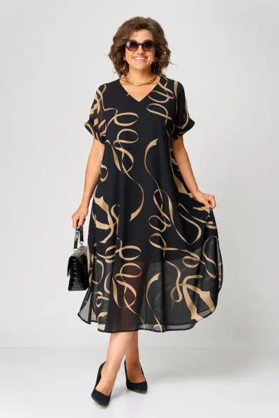 Emillia | Cozy Short Sleeve Dress