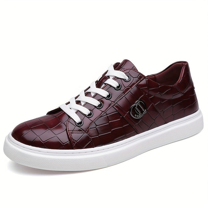 Bruno | Refined Textured Sneakers