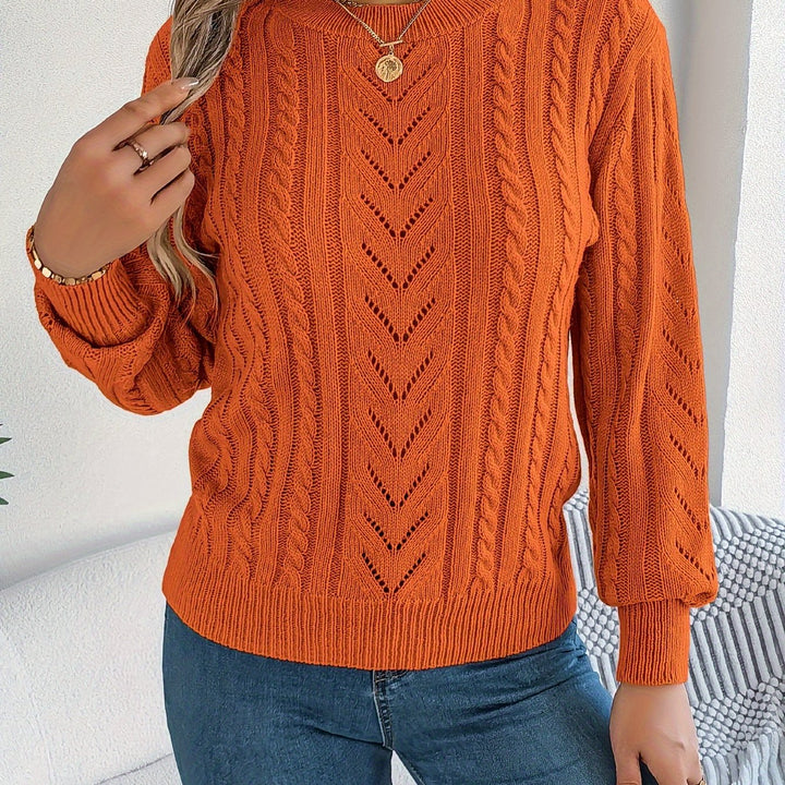 Blythe | Cable-Knit Textured Jumper