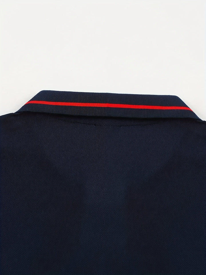Dalton | Refined Long-Sleeve Polo Shirt