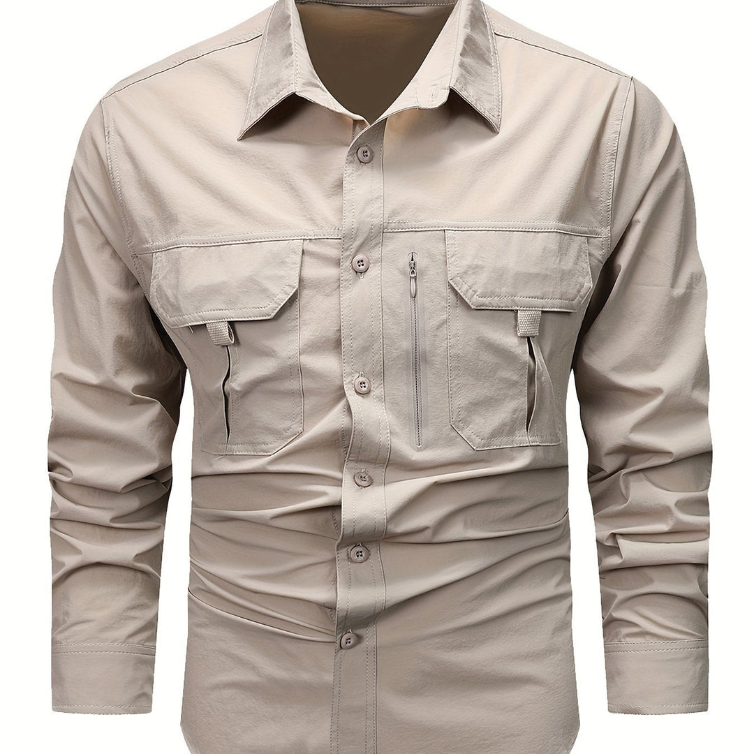 Duncan | Rugged Multi-Pocket Cargo Shirt