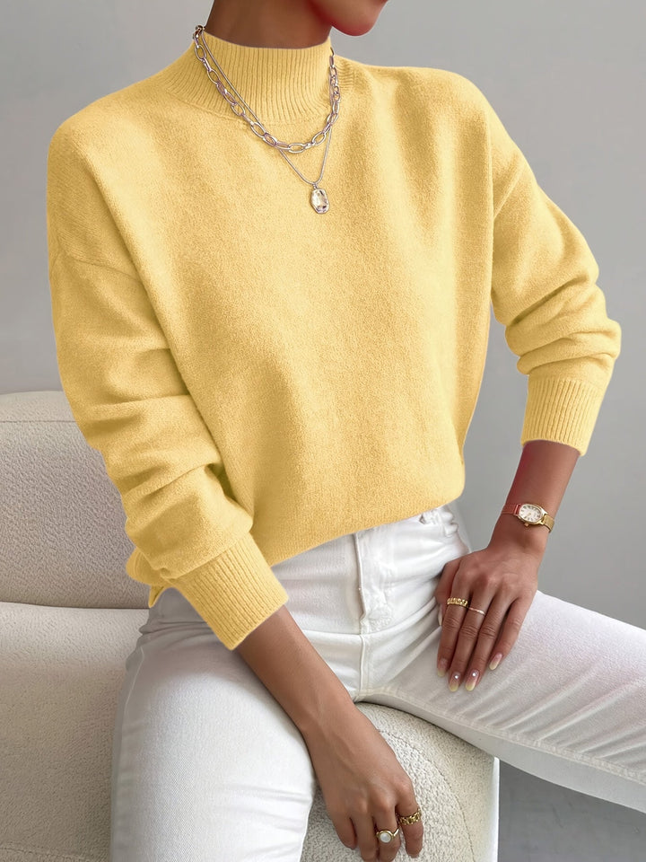 Lorelei | Refined Mock Neck Jumper