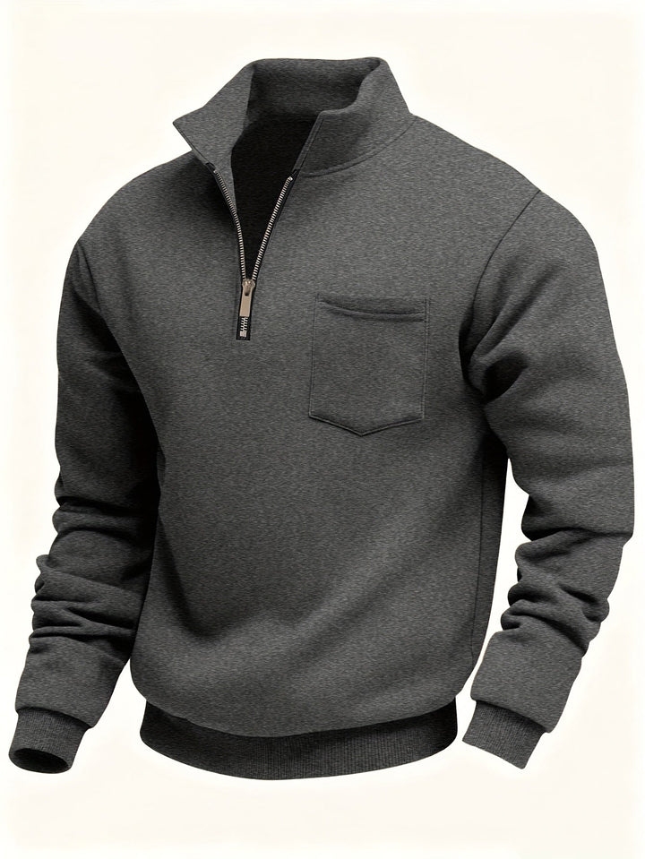 Emmett | Refined Half-Zip Pullover