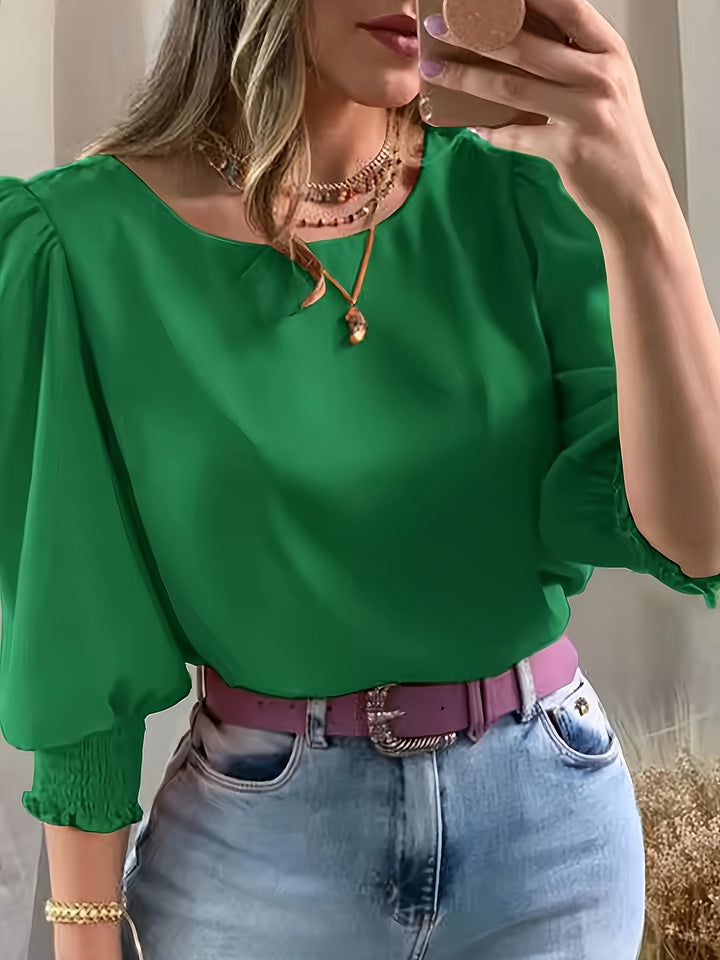 Ellen | Puff-Sleeve Blouse